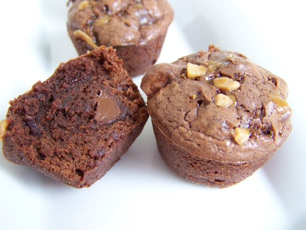 Double-Chocolate Mini Brownies