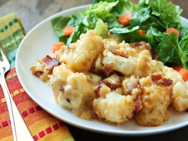 Chicken, Bacon & Tater Tot Bake