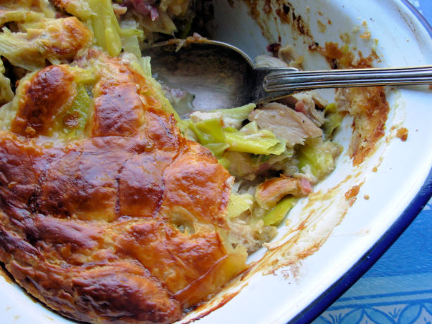 Leftover Turkey & Leek Pot Pie