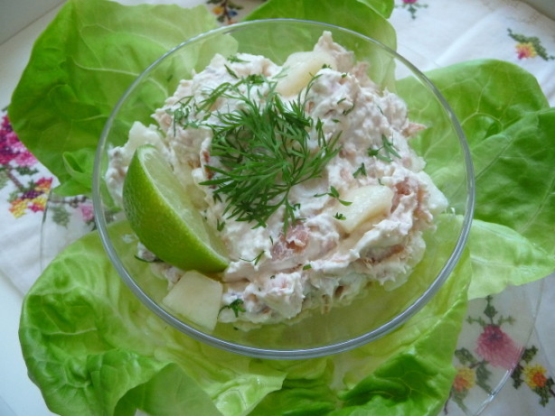 Smoked Salmon Spread with Pears