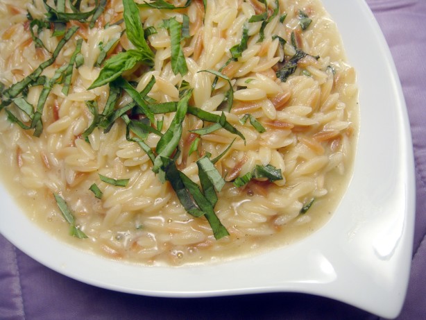 Parmesan & Basil Orzo