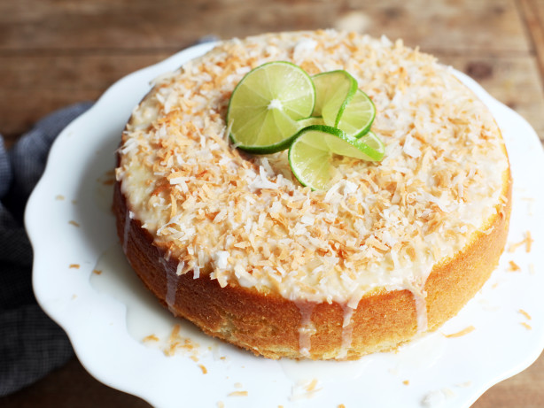 Georgia: Key Lime Coconut Cake