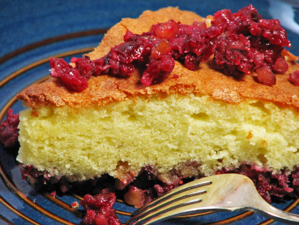 Cranberry Pie-Cake