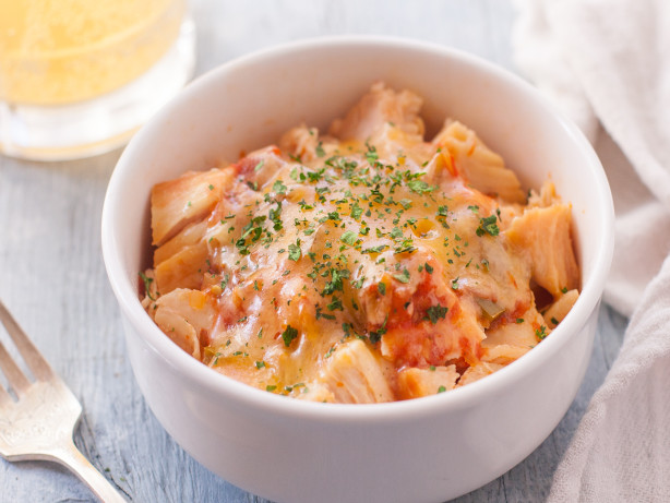 Leftover Salsa Chicken & Cheese