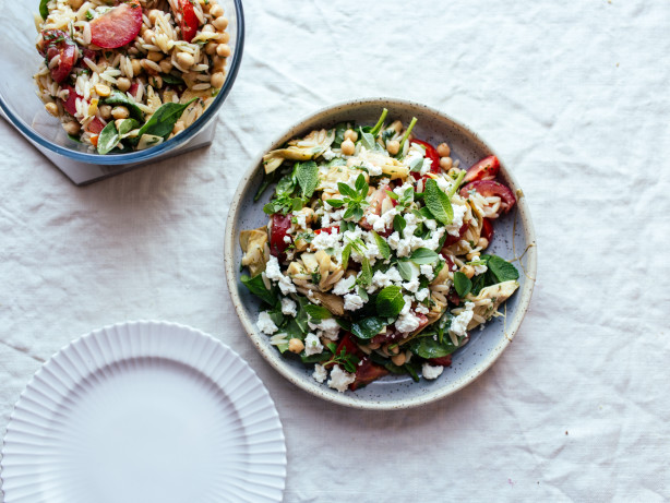 Greek Orzo Salad