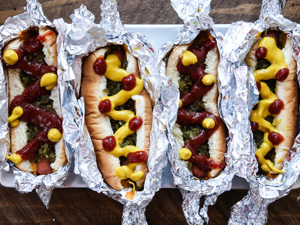 Foiled Hot Dogs