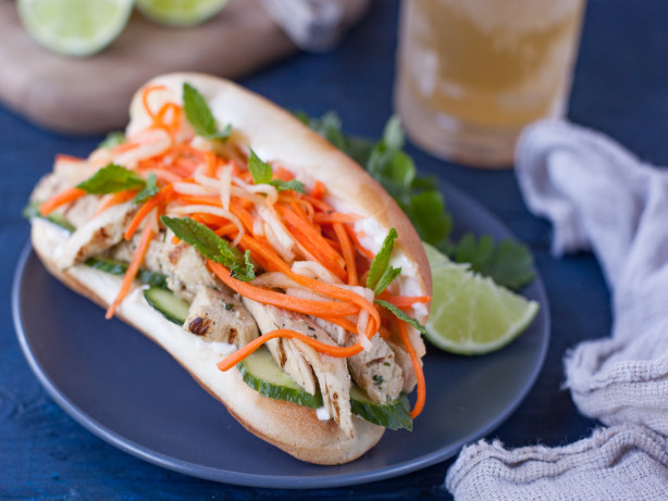Vietnam: Grilled Chicken Banh Mii