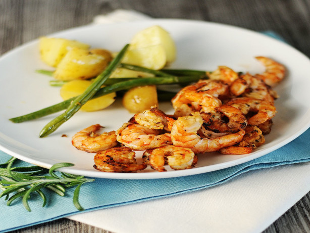 Grilled Lime Shrimp