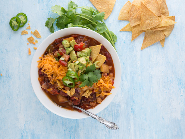 Three-Bean Vegetarian Chili