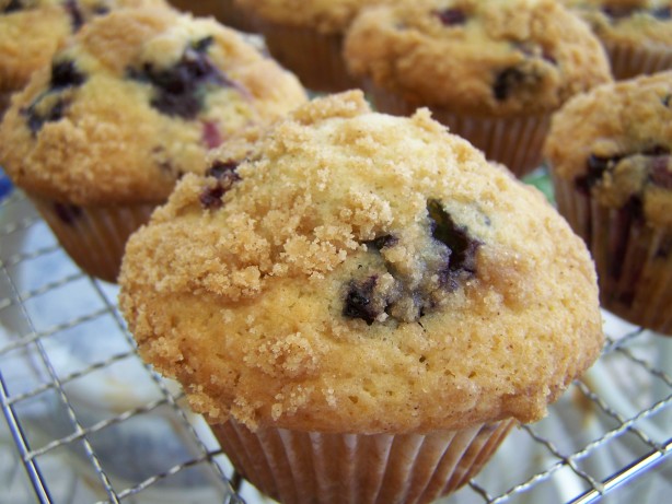 Blueberry Crumb Muffins