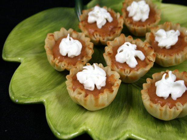 No-Bake Pumpkin Tarts