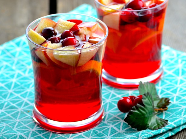 Jolly Cranberry Juice Sangria