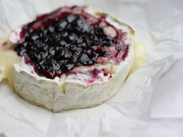 Cranberry-Glazed Brie