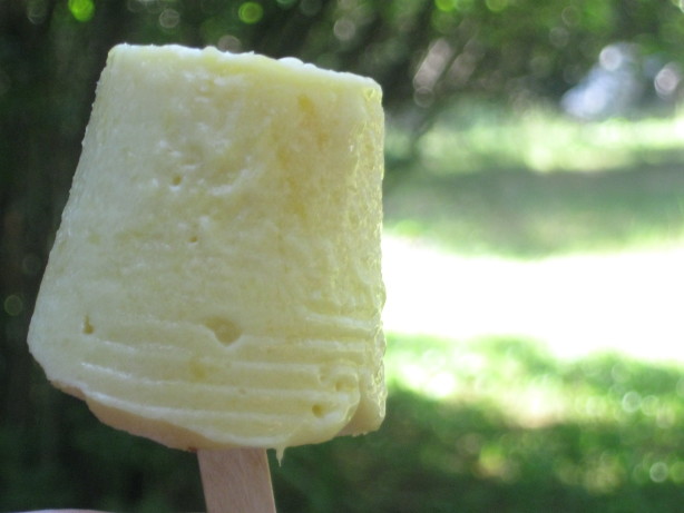 Mango-Coconut Popsicle