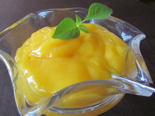 Mango Sorbet