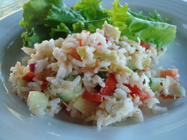 Greek Rice Salad