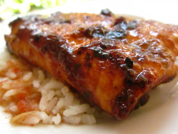 Ginger & Lime-Glazed Salmon
