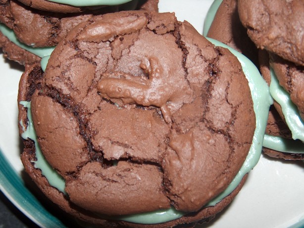 Chocolate-Mint Sandwich Cookies