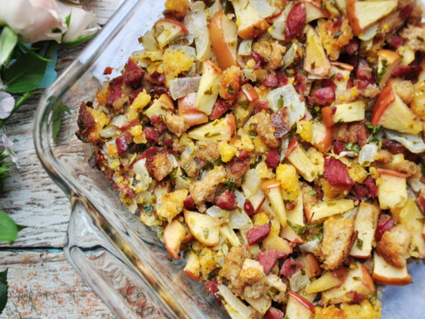Cornbread, Sausage, Apple & Pecan Stuffing