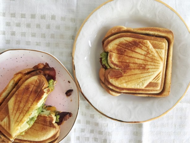 Bacon & Guacamole Grilled Cheese