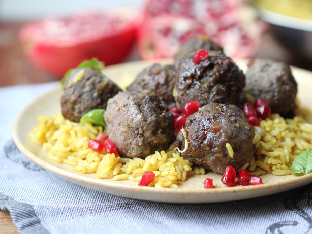 Persian Meatballs with Pomegranate