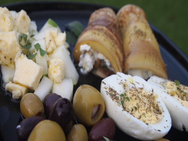 Mezze Breakfast Plate