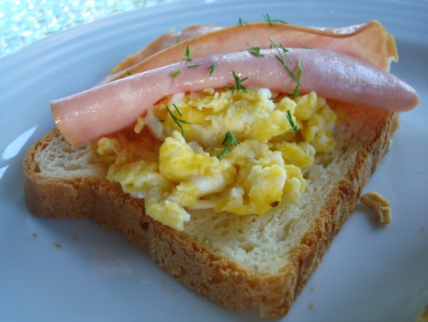 Danish Ham & Egg Sandwich