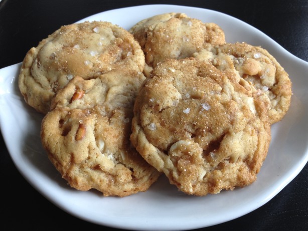Heath Salted Caramel Cookies