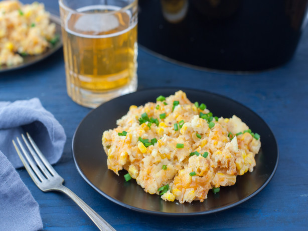 Cheesy Jalapeno Corn Casserole