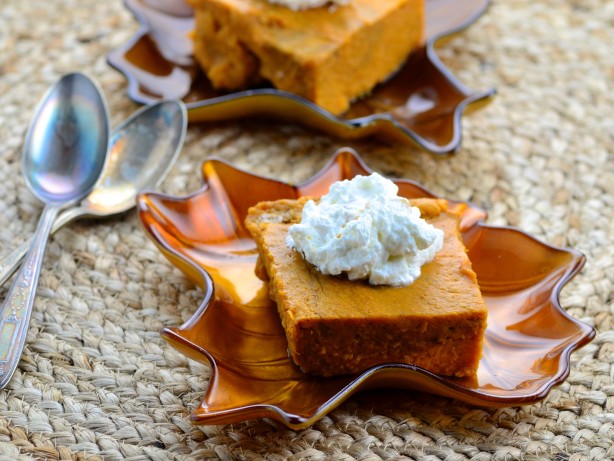 Baked Butternut Squash Pudding