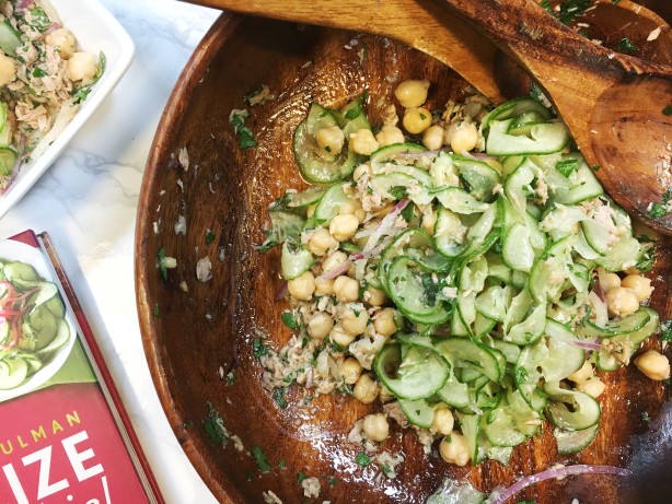 Tuna, Bean & Cucumber Salad