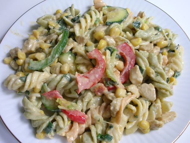 Mexican Chicken Pasta Salad