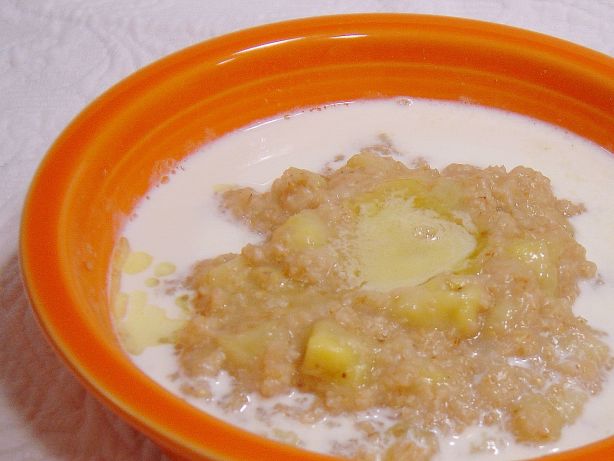 Oat Bran-Banana Breakfast