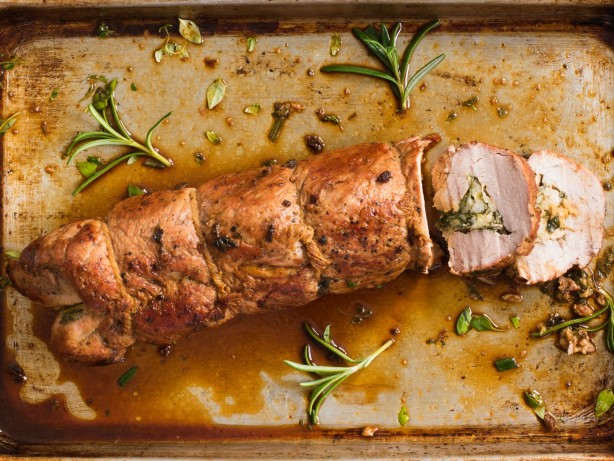 Herb-Stuffed Pork Tenderloin