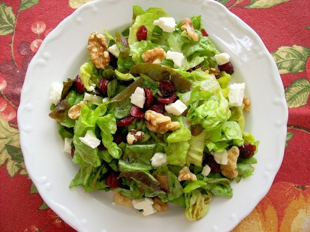 Cranberry, Feta & Walnut Salad