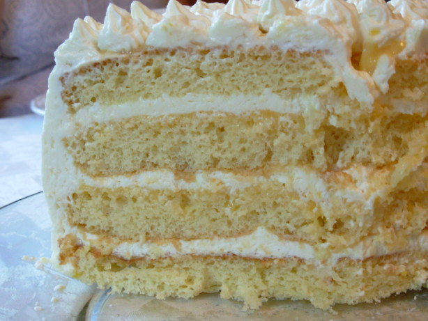 Lemon Cake with Mascarpone