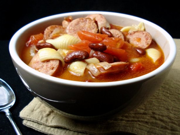 Italian Smoked Sausage Bean Soup
