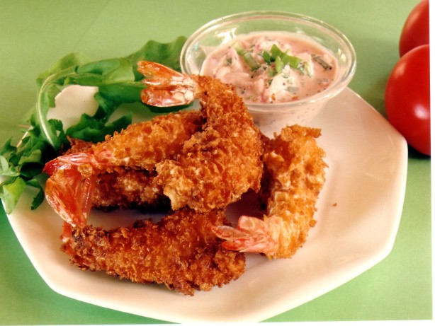 Crunchy Fried Shrimp