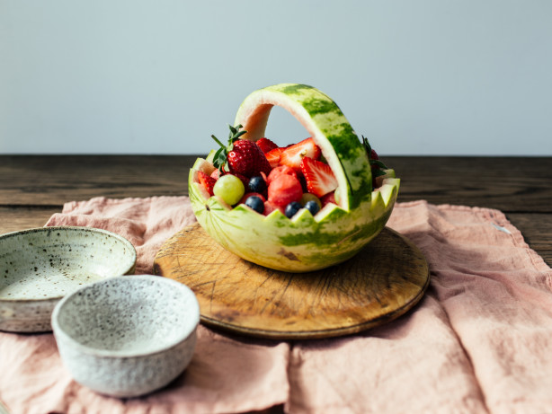 Watermelon Fruit Basket