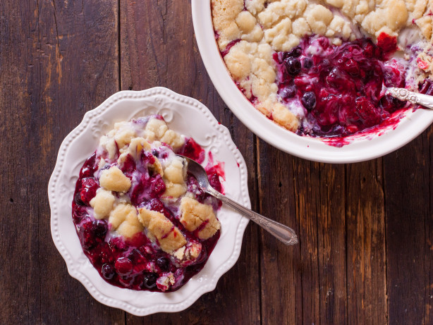 Very Berry Sugar Cookie Cobbler