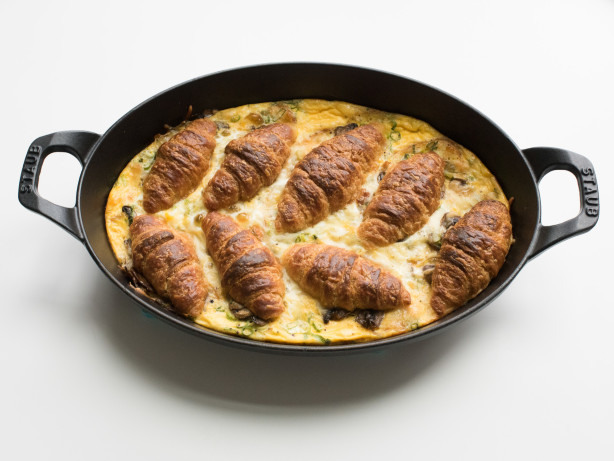 Croissant Breakfast Casserole