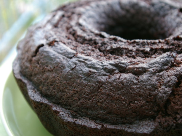 One-Bowl Dark Chocolate Bundt Cake