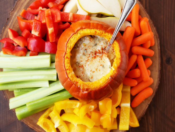 Pumpkin Cheese Fondue