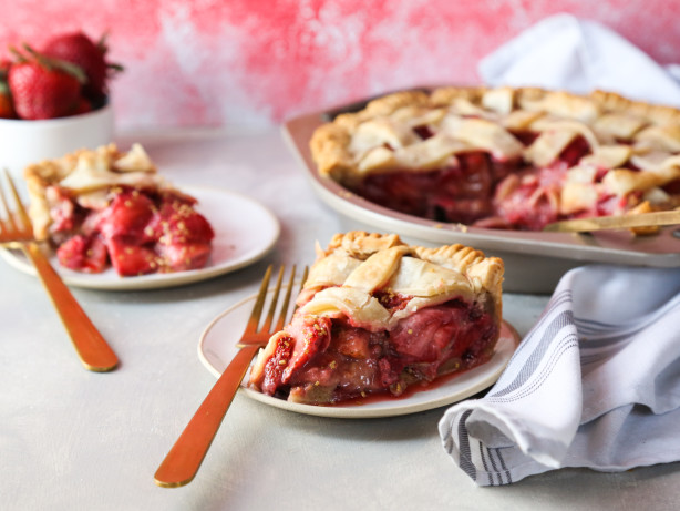 Strawberry-Rhubarb Pie