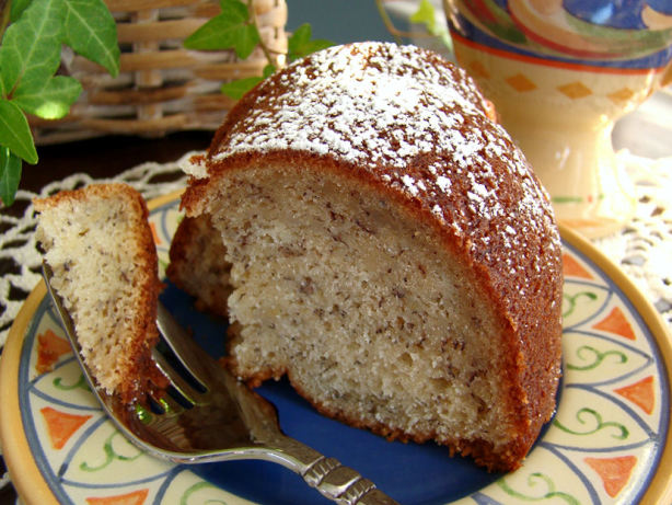 Banana Cream Bundt Cake