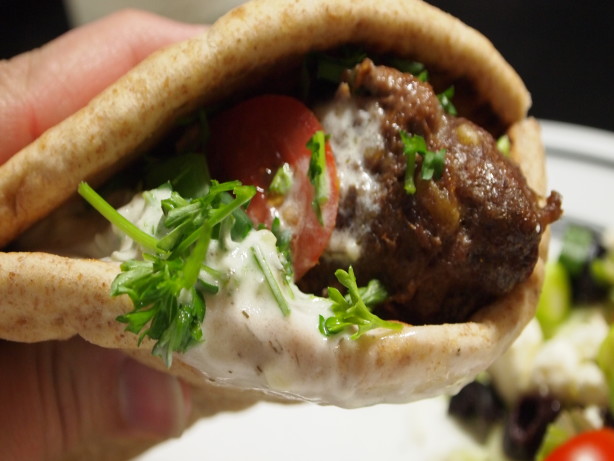 Greece: Lamb Kebob Pitas
