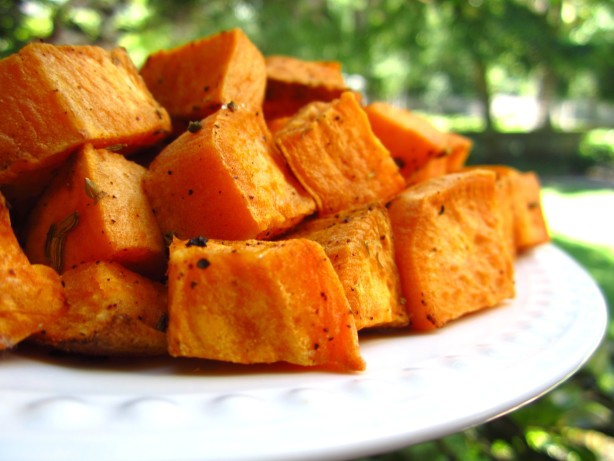 Honey-Roasted Sweet Potatoes