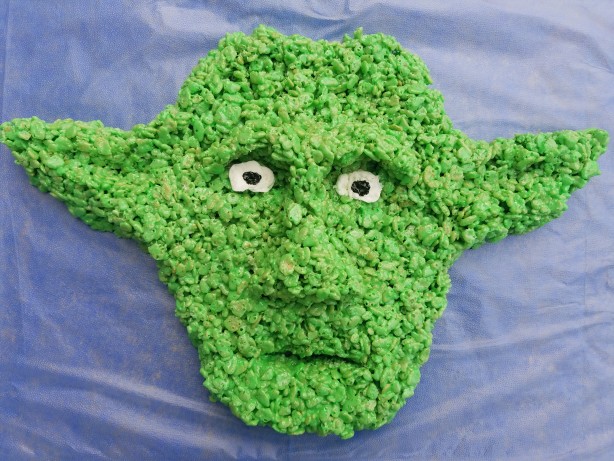 Yoda Rice Krispy Treat