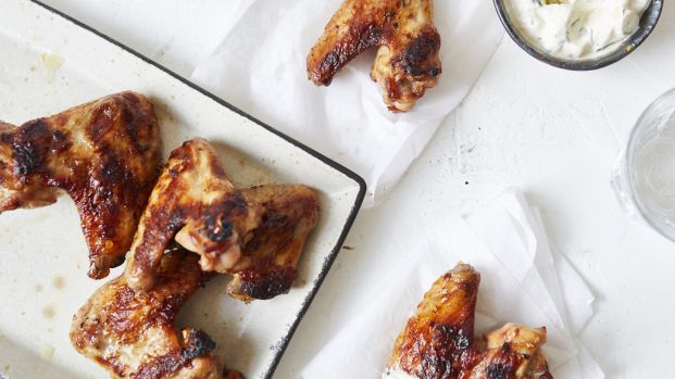 Hot-Cold Teriyaki Wings
