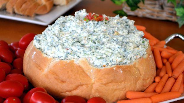 Light Spinach Dip